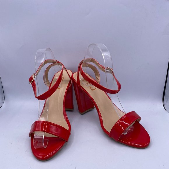 FSJ Shoes - FSJ Summer Ankle Strap Sandals Open Toe Chunky Low